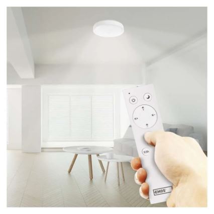Iluminação de teto LED com regulação GoSmart LED/45W/230V diâmetro 50 cm 2700-6500K Wi-Fi Tuya + comando