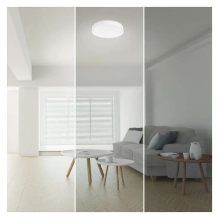 Iluminação de teto LED com regulação GoSmart LED/45W/230V diâmetro 50 cm 2700-6500K Wi-Fi Tuya + comando