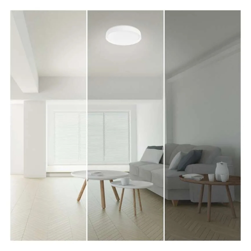 Iluminação de teto LED com regulação GoSmart LED/45W/230V diâmetro 50 cm 2700-6500K Wi-Fi Tuya + comando