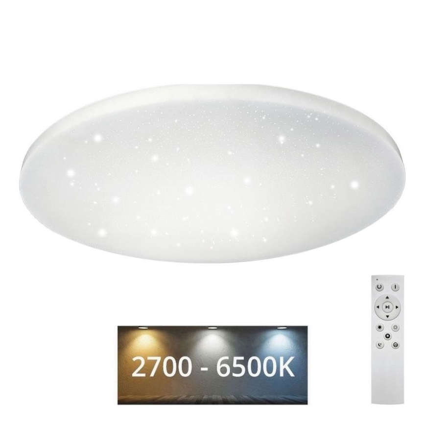 Iluminação de teto LED com regulação IPOLY LED/60W/230V 2700-6500K diâmetro 58 cm + comando