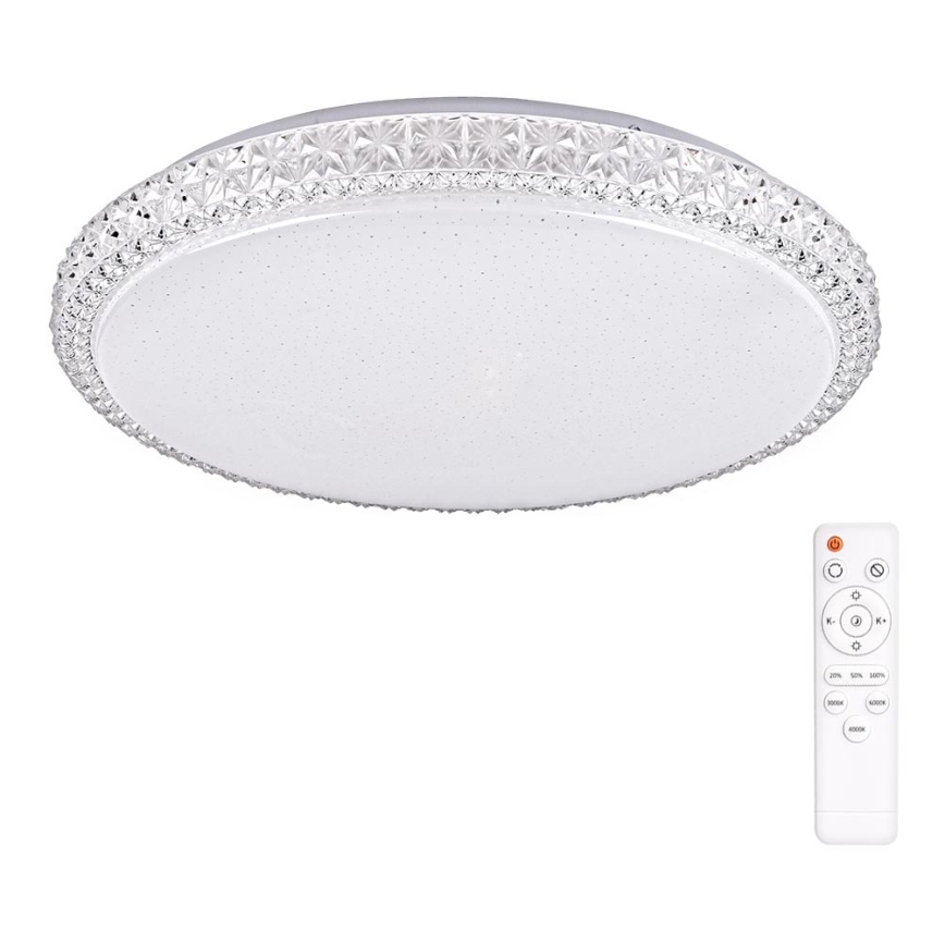Iluminação de teto LED com regulação IRINA LED/48W/230V com controlo remoto