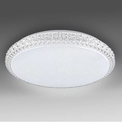 Iluminação de teto LED com regulação IRINA LED/48W/230V com controlo remoto