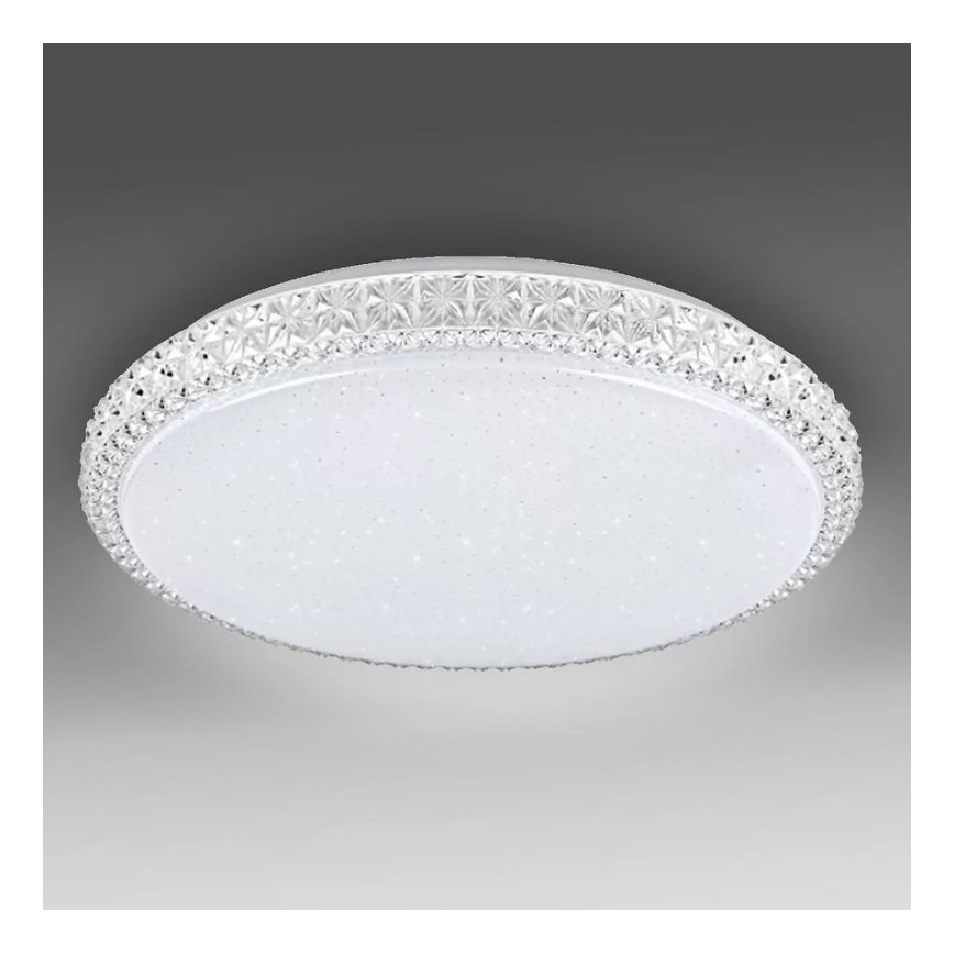 Iluminação de teto LED com regulação IRINA LED/48W/230V com controlo remoto