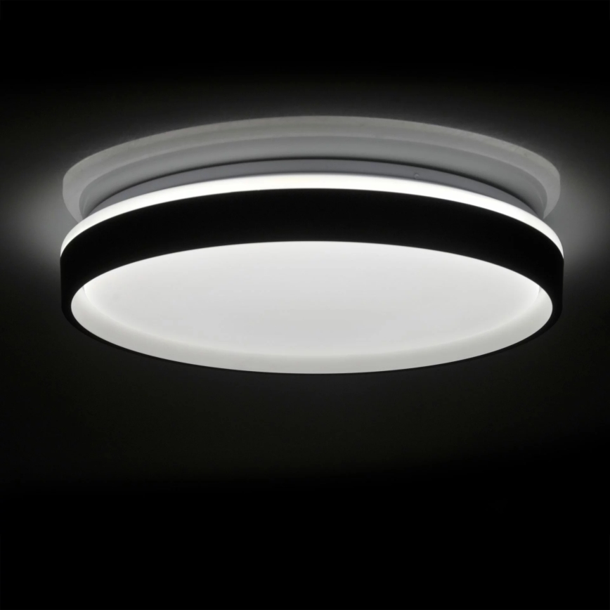 Iluminação de teto para casa de banho LED com regulação JADWIGA LED/42W/230V diâmetro 38,5 cm 3000-6000K IP44 + comando