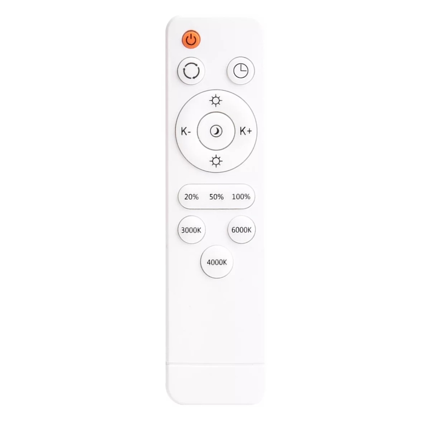 Iluminação de teto LED com regulação KASTOR com controlo remoto LED/72W/230V