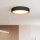Iluminação de teto LED com regulação LARIOS LED/48W/230V 3000-6500K diâmetro 39 cm preto + comando