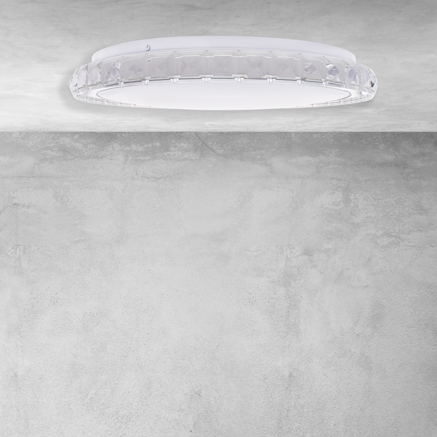 Iluminação de teto LED com regulação LAYLA com controlo remoto 1xLED/26W/230V