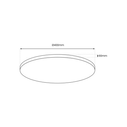 Iluminação de teto LED com regulação LAYLA LED/33W/230V 3000/4000/6000K dourado + controlo remoto