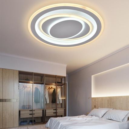 Iluminação de teto LED com regulação LED/100W/230V 3000-6500K + controlo remoto
