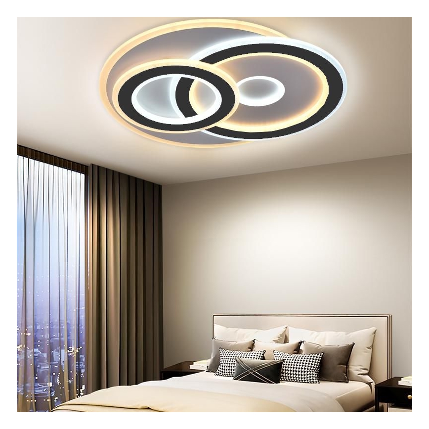 Iluminação de teto LED com regulação LED/105W/230V 3000-6500K + controlo remoto