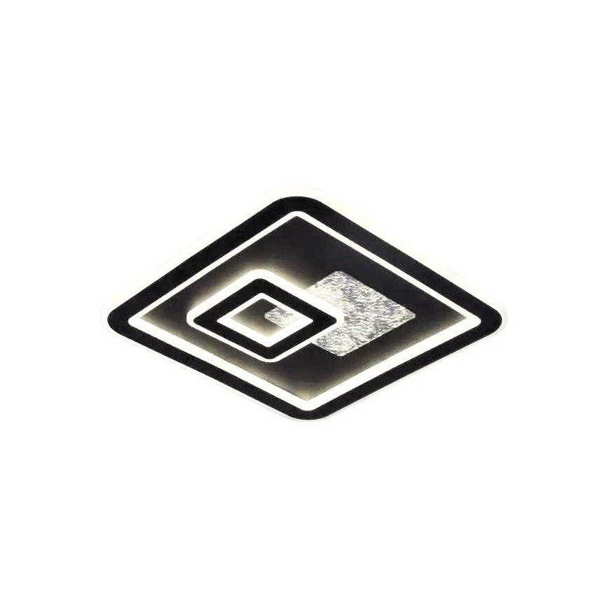 Iluminação de teto LED com regulação LED/110W/230V 3000-6500K preto + controlo remoto