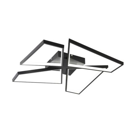 Iluminação de teto LED com regulação LED/115W/230V 3000-6500K preto + comando
