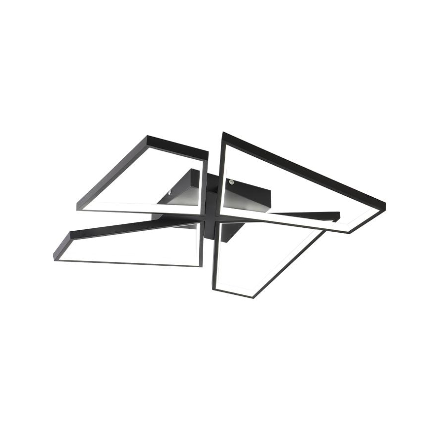 Iluminação de teto LED com regulação LED/115W/230V 3000-6500K preto + comando