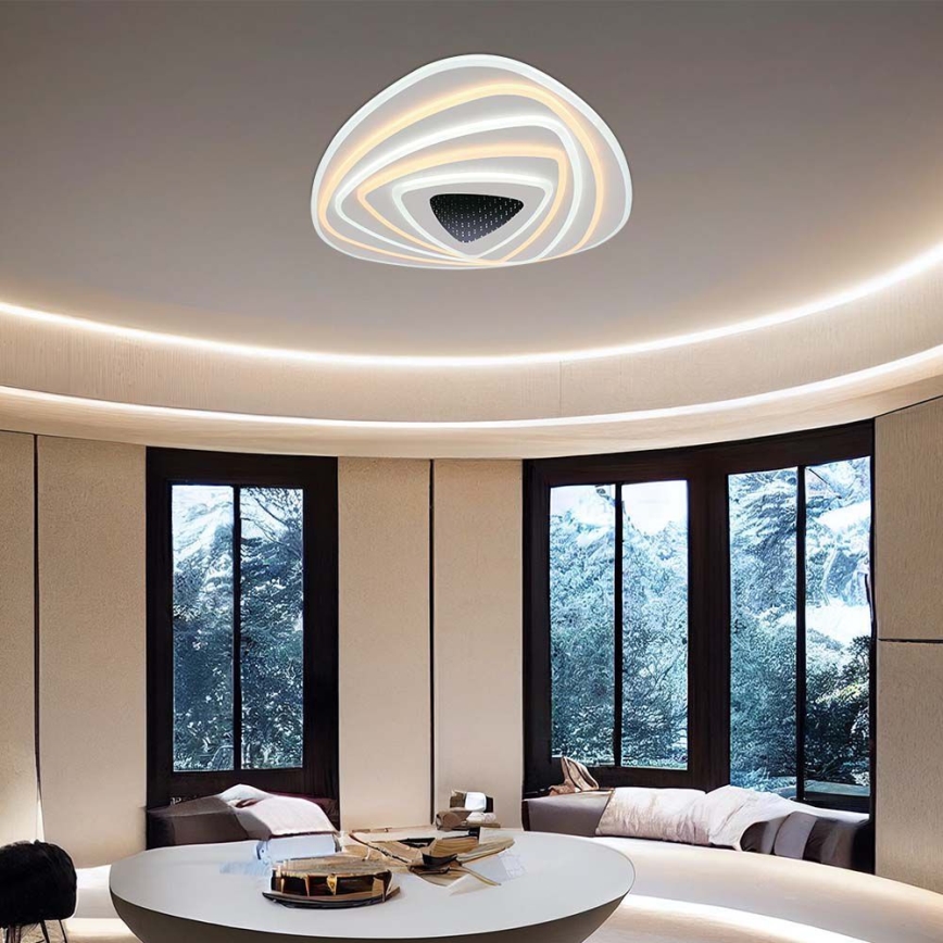 Iluminação de teto LED com regulação LED/120W/230V 3000-6500K + controlo remoto