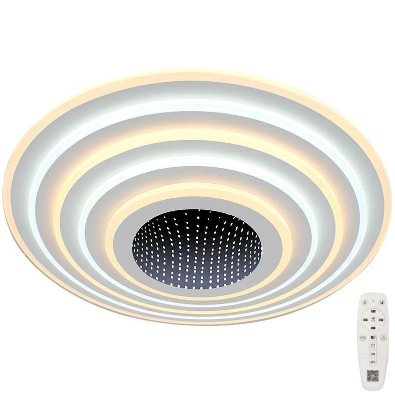 Iluminação de teto LED com regulação LED/125W/230V 3000-6500K + controlo remoto