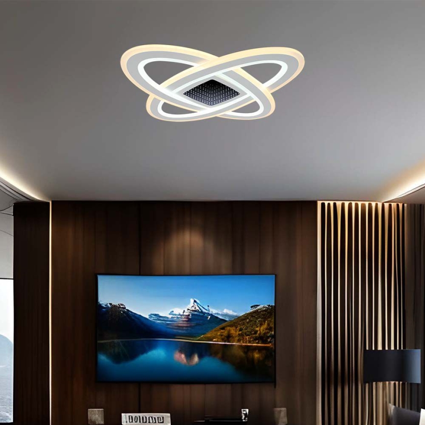 Iluminação de teto LED com regulação LED/130W/230V 3000-6500K + controlo remoto