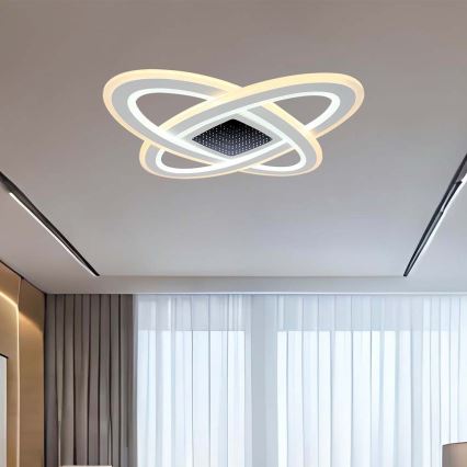 Iluminação de teto LED com regulação LED/130W/230V 3000-6500K + controlo remoto