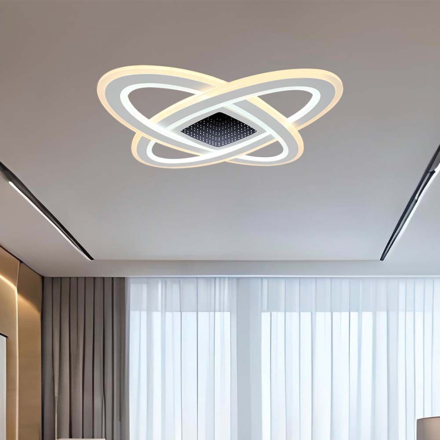 Iluminação de teto LED com regulação LED/130W/230V 3000-6500K + controlo remoto