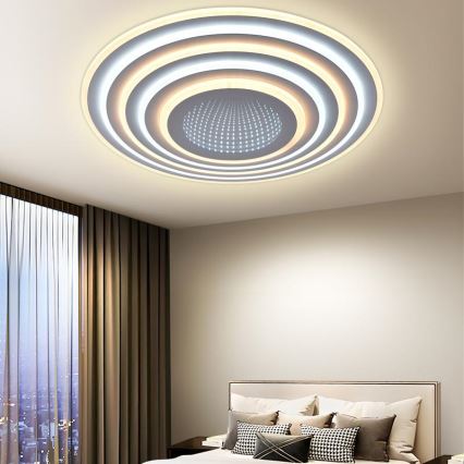 Iluminação de teto LED com regulação LED/140W/230V 3000-6500K + controlo remoto