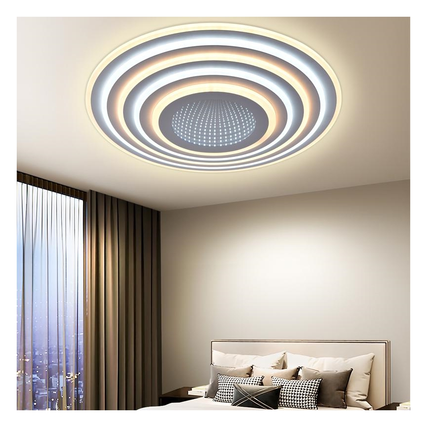 Iluminação de teto LED com regulação LED/140W/230V 3000-6500K + controlo remoto
