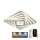 Iluminação de teto LED com regulação LED/150W/230V 3000-6500K + controlo remoto