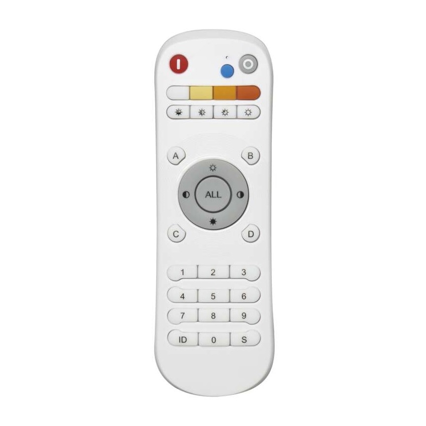 Iluminação de teto LED com regulação LED/20W/230V + controlo remoto quadrado 2700K-6000K