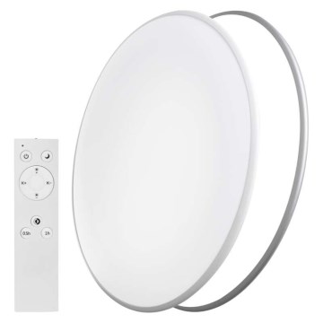 Iluminação de teto LED com regulação LED/24W/230V + controlo remoto redondo 2700K-6500K