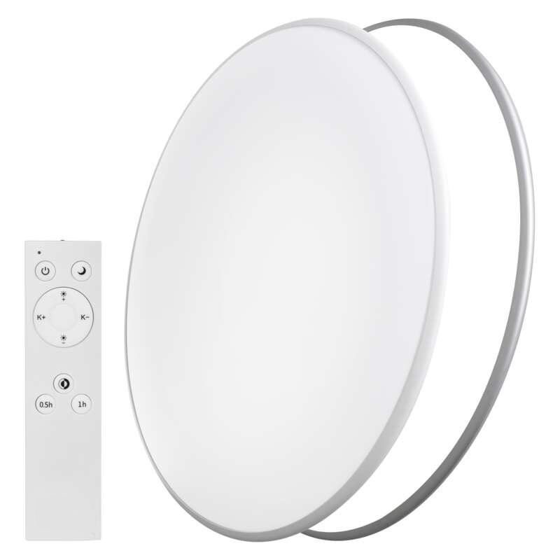 Iluminação de teto LED com regulação LED/24W/230V + controlo remoto redondo 2700K-6500K