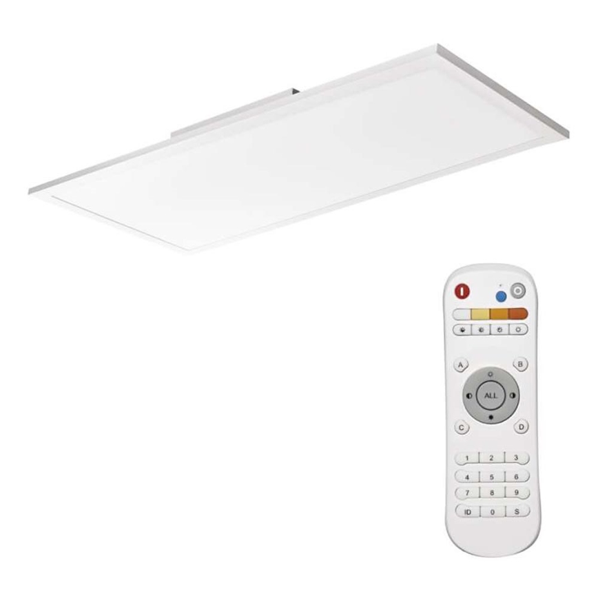 Iluminação de teto LED com regulação LED/25W/230V + controlo remoto retângulo 2700K-6500K
