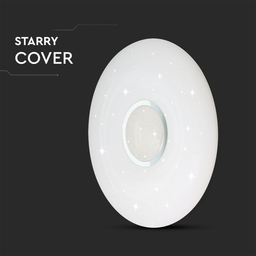Iluminação de teto LED com regulação LED/40W/230V 3000/4000/6500K + comando