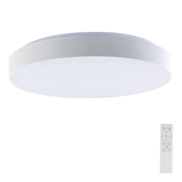 Iluminação de teto LED com regulação LED/40W/230V 3000-6500K 39,5 cm branco + comando