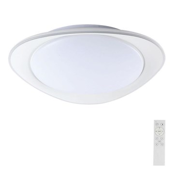 Iluminação de teto LED com regulação LED/40W/230V 3000-6500K 45 cm branco + comando