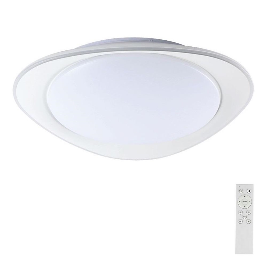 Iluminação de teto LED com regulação LED/40W/230V 3000-6500K 45 cm branco + comando