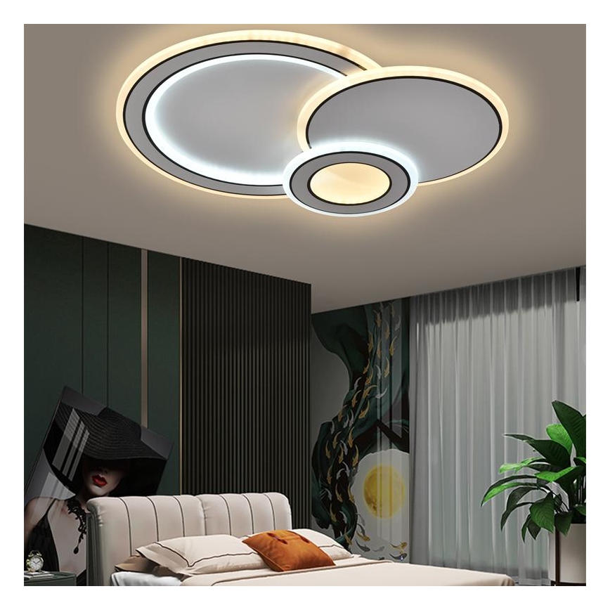 Iluminação de teto LED com regulação LED/40W/230V 3000-6500K + controlo remoto