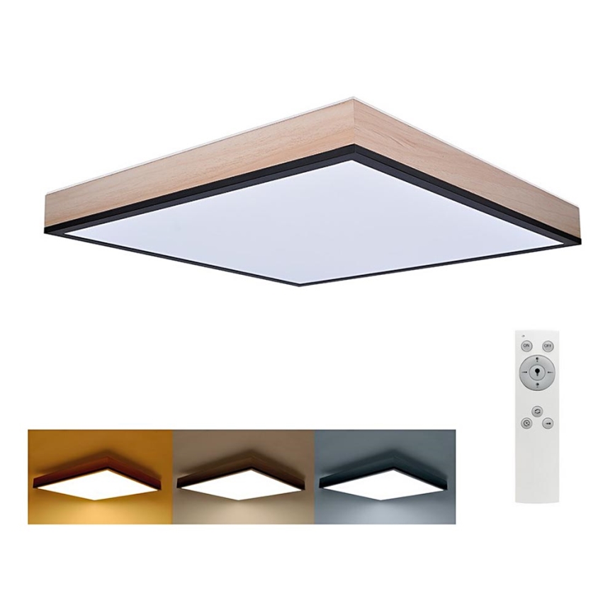 Iluminação de teto LED com regulação LED/40W/230V 3000-6500K + controlo remoto