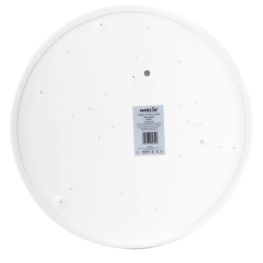 Iluminação de teto LED com regulação LED/40W/230V 3000-6500K diâmetro 40 cm branco + comando