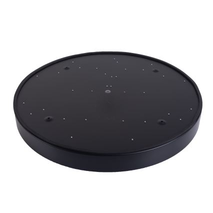 Iluminação de teto LED com regulação LED/40W/230V 3000-6500K diâmetro 40 cm preto + comando