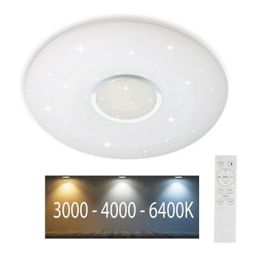 Iluminação de teto LED com regulação LED/40W/230V 3000K/4000K/6500K + controlo remoto