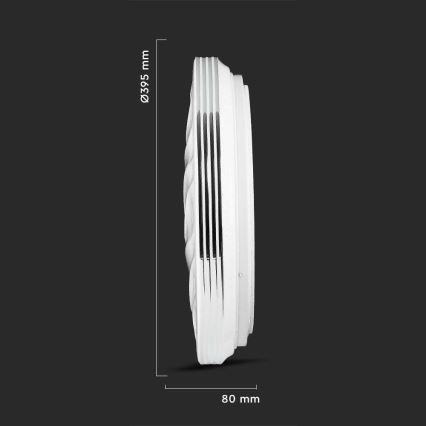 Iluminação de teto LED com regulação LED/40W/230V 3000K/4000K/6500K + controlo remoto