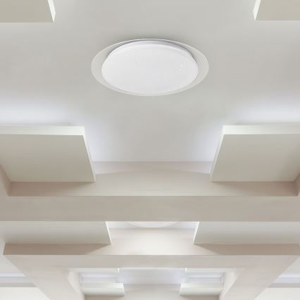 Iluminação de teto LED com regulação LED/40W/230V 3000K/4000K/6500K + controlo remoto