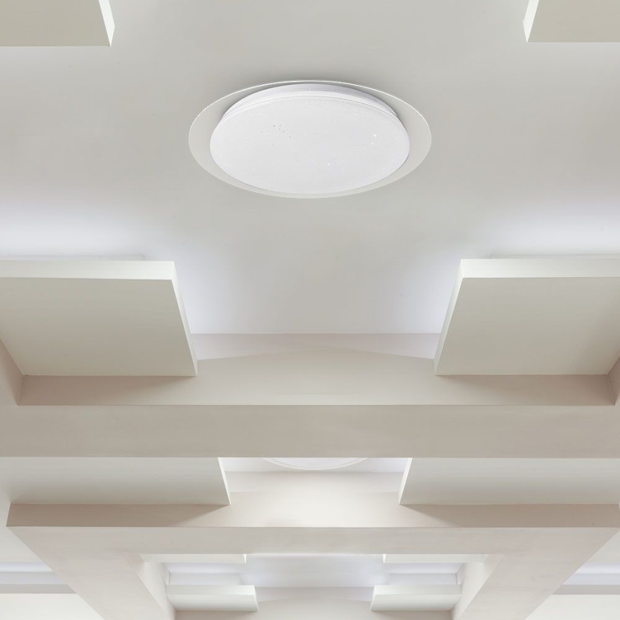 Iluminação de teto LED com regulação LED/40W/230V 3000K/4000K/6500K + controlo remoto