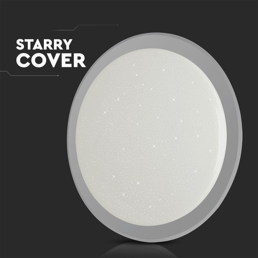 Iluminação de teto LED com regulação LED/40W/230V 3000K/4000K/6500K diâmetro 56,5 cm + comando