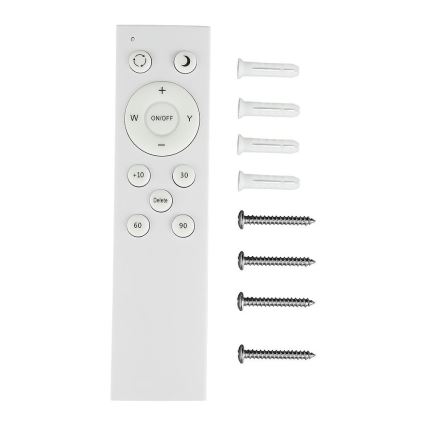 Iluminação de teto LED com regulação LED/40W/230V 3000K/4000K/6500K diâmetro 56,5 cm + comando