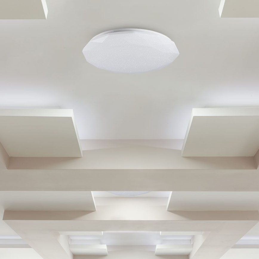 Iluminação de teto LED com regulação LED/40W/230V 3000K/4000K/6500K + controlo remoto