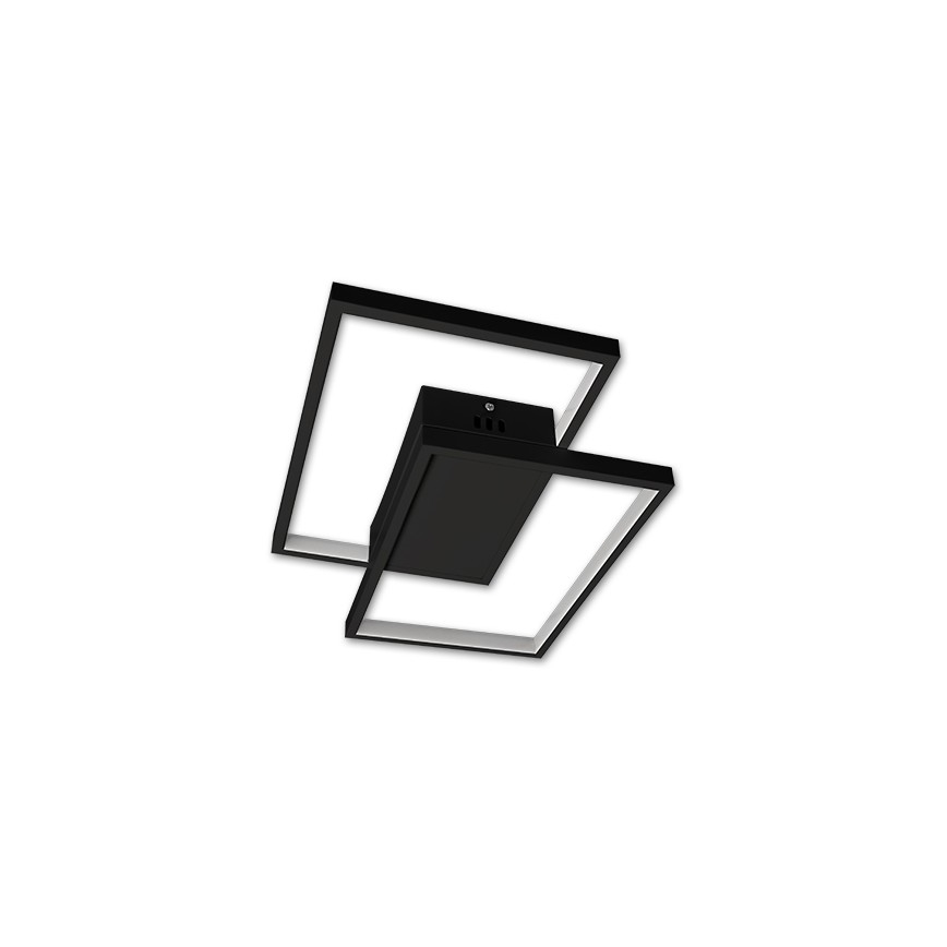 Iluminação de teto LED com regulação LED/45W/230V 3000-6500K preto + comando
