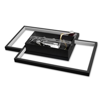 Iluminação de teto LED com regulação LED/45W/230V 3000-6500K preto + comando