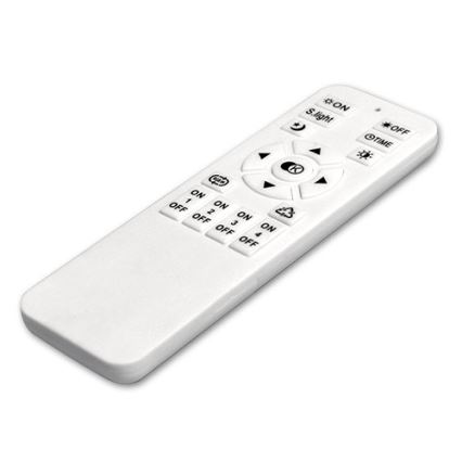 Iluminação de teto LED com regulação LED/45W/230V 3000-6500K preto + comando