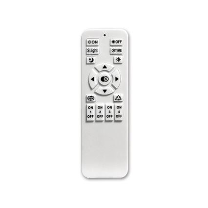 Iluminação de teto LED com regulação LED/45W/230V 3000-6500K preto + comando