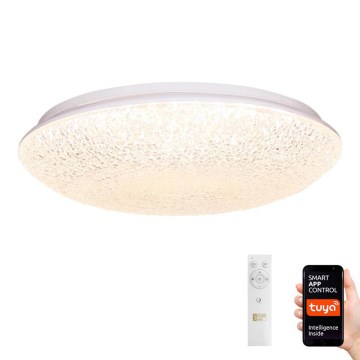 Iluminação de teto LED com regulação LED/48W/230V 2700-6500K Wi-Fi Tuya + controlo remoto