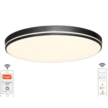 Iluminação de teto LED com regulação LED/48W/230V 2700-6500K Wi-Fi Tuya + controlo remoto